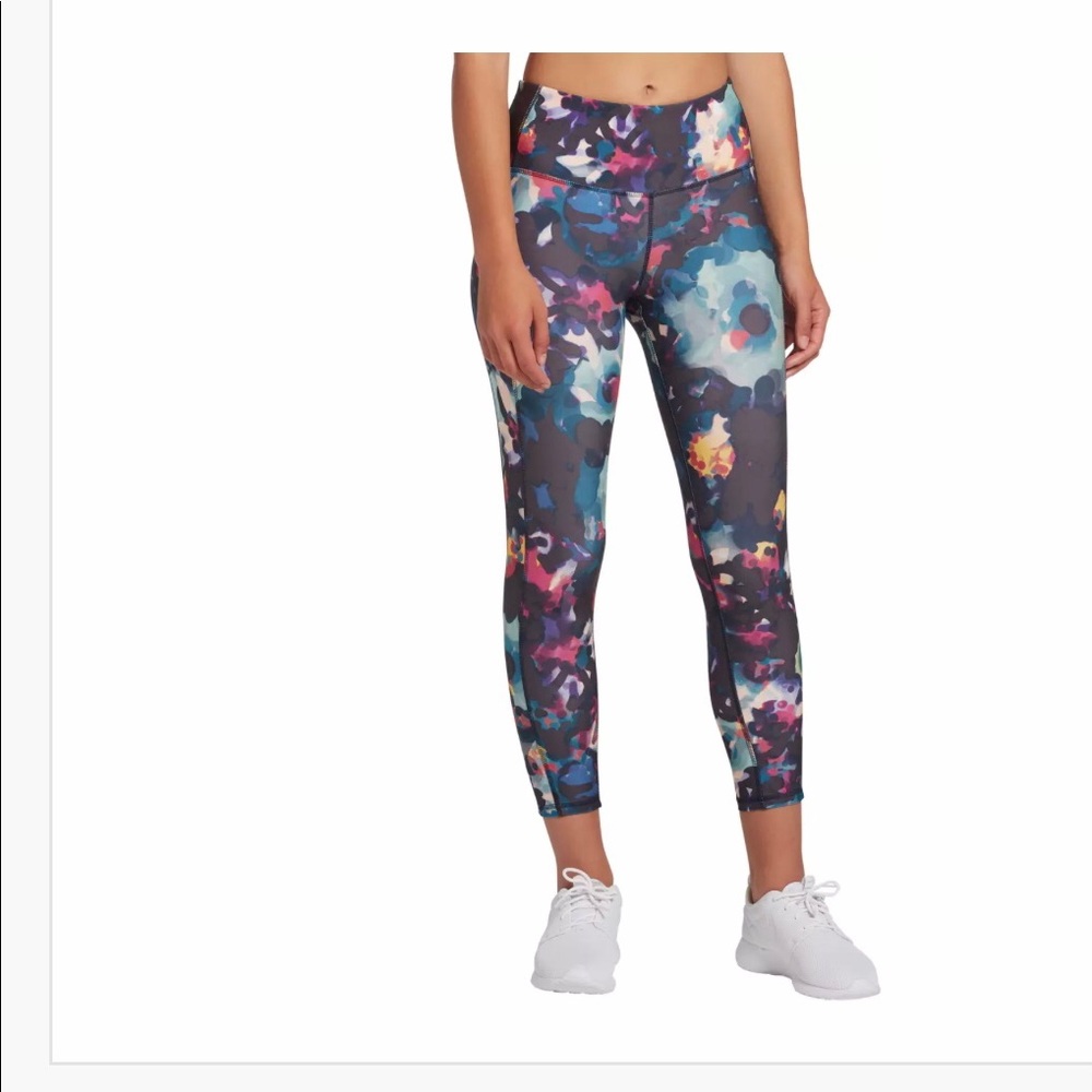 DSG Floral High Waisted Leggings (XS)